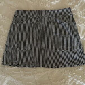 SEEK Blue and white striped skirt